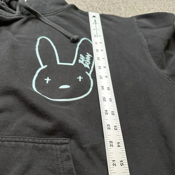 Bad Bunny Playboy Sweatshirt in Black Size Large - Picture 6 of 7